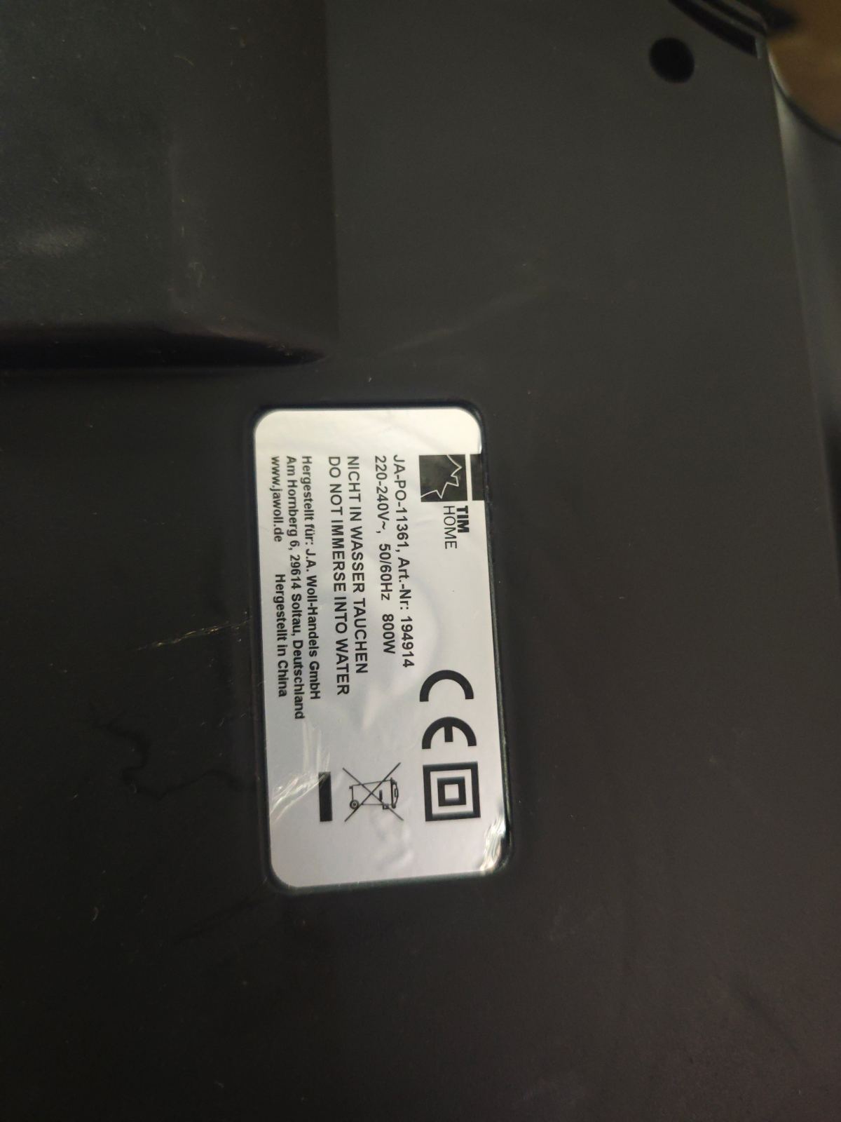 Rating label image