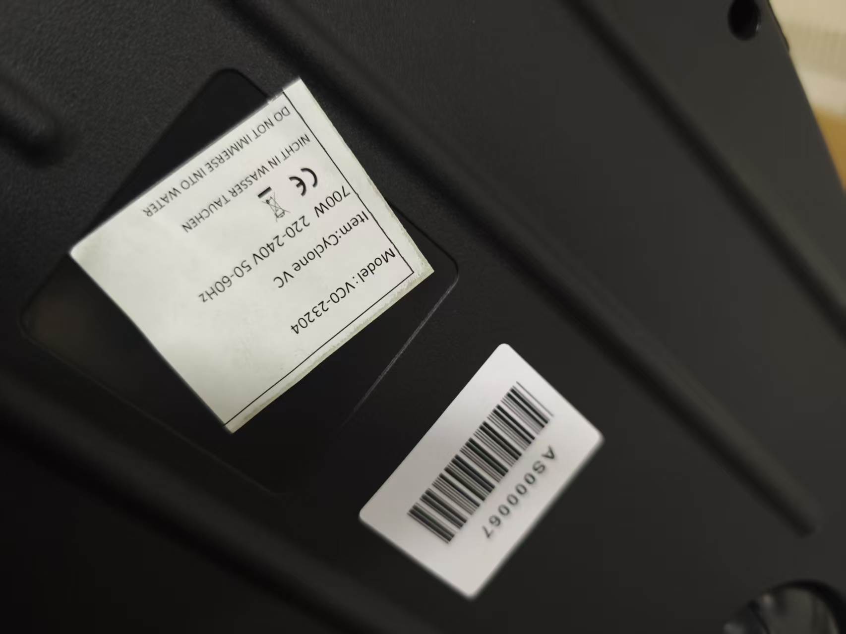 Rating label image